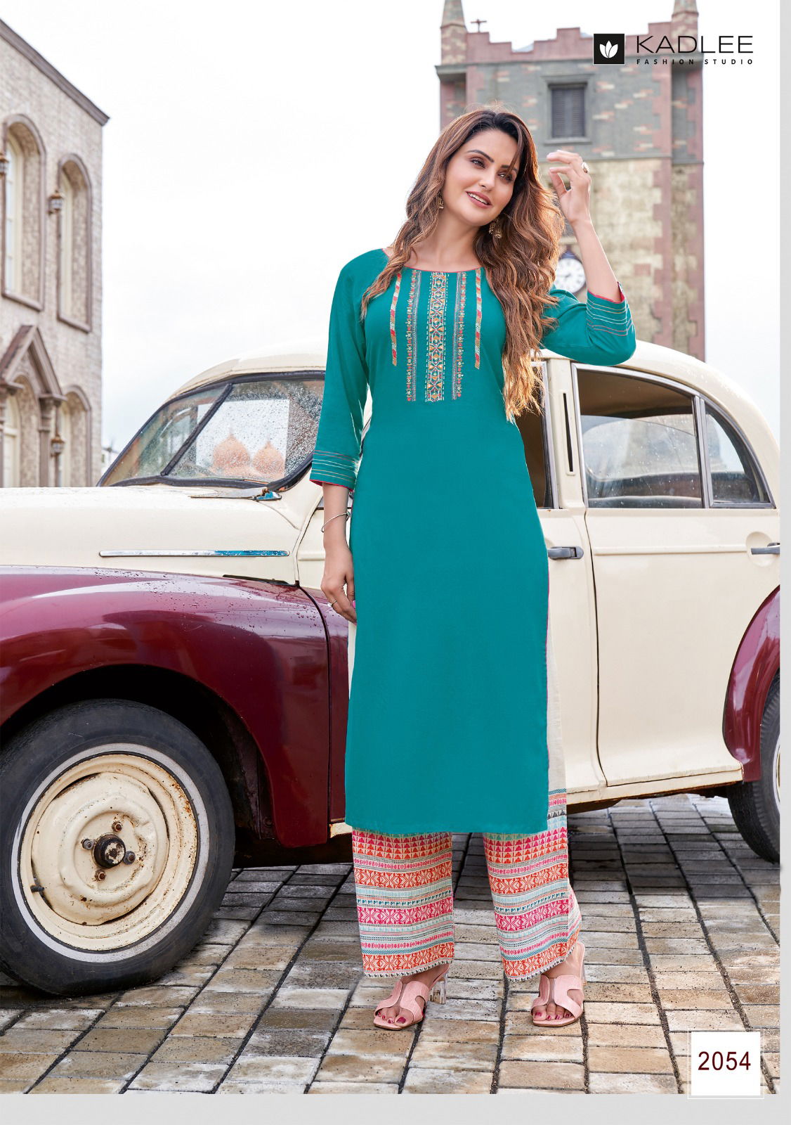 Pankh Vol 8 Rayon Regular Wear Wholesale Kurti With Bottom